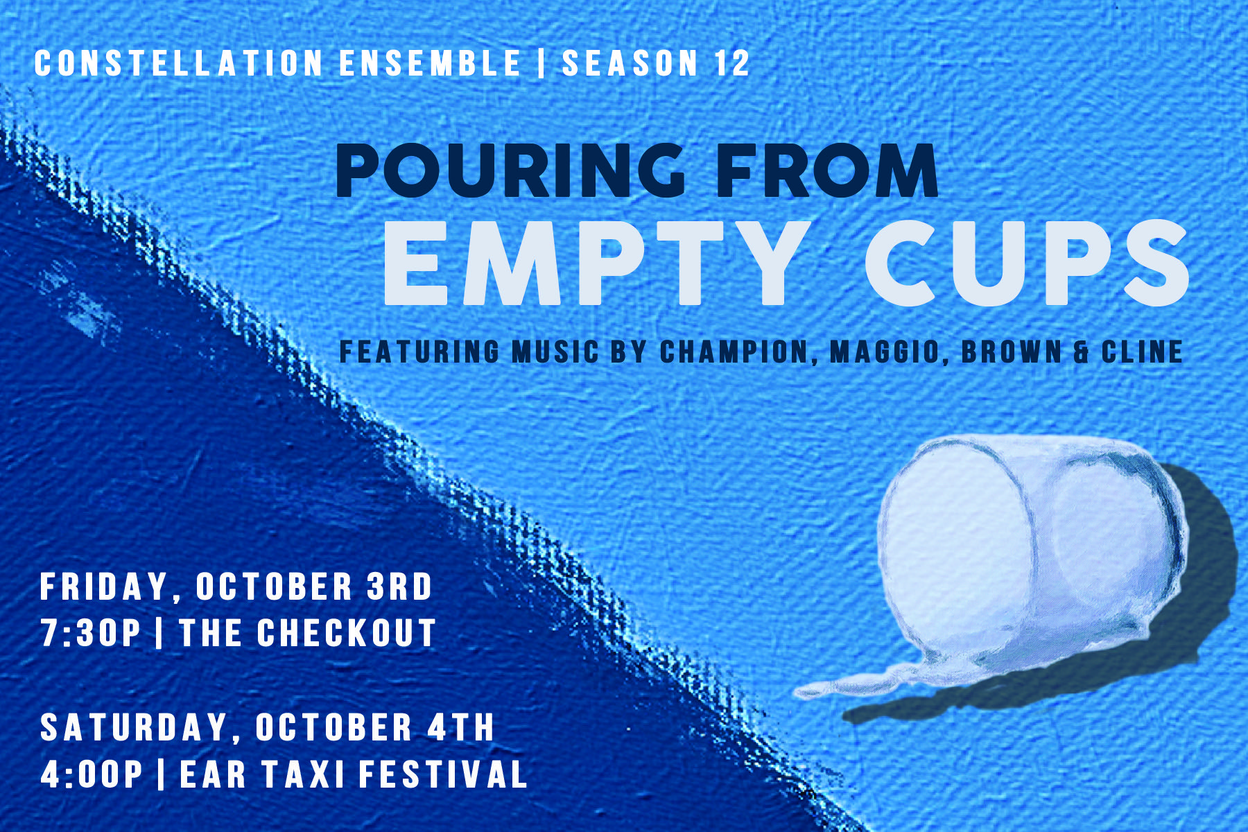 TWO PREMIERES AT THIS YEAR’S EAR TAXI MUSIC FESTIVAL (ETF ’25)!!!!